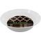 Moroccan & Plaid Melamine Bowl (Personalized)