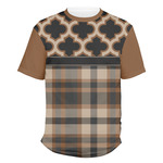 Moroccan & Plaid Men's Crew T-Shirt