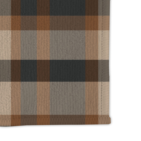 Moroccan & Plaid Microfiber Dish Rag - DETAIL