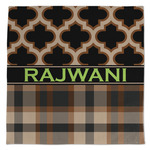 Moroccan & Plaid Microfiber Dish Towel (Personalized)