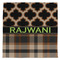 Moroccan & Plaid Microfiber Dish Towel (Personalized)