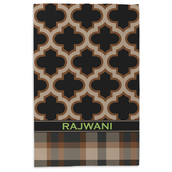 Moroccan & Plaid Microfiber Dish Towel - APPROVAL