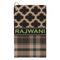 Moroccan & Plaid Microfiber Golf Towel - Small (Personalized)