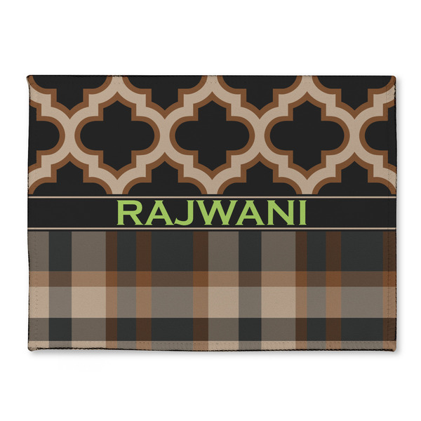 Custom Moroccan & Plaid Microfiber Screen Cleaner (Personalized)