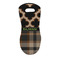 Moroccan & Plaid Neoprene Oven Mitt w/ Name or Text