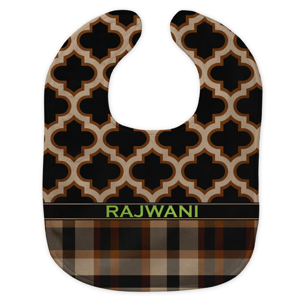 Moroccan & Plaid New Bib Flat Approval