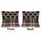 Moroccan & Plaid Outdoor Pillow - 16x16