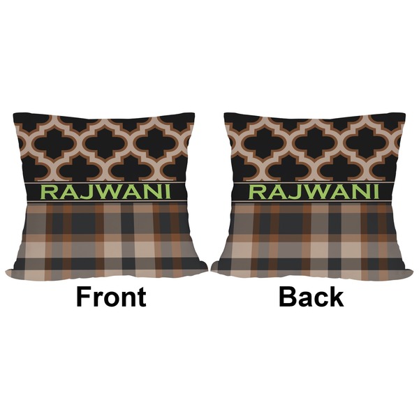 Moroccan & Plaid Outdoor Pillow - 20x20