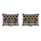 Moroccan & Plaid  Outdoor Rectangular Throw Pillow (Front and Back)