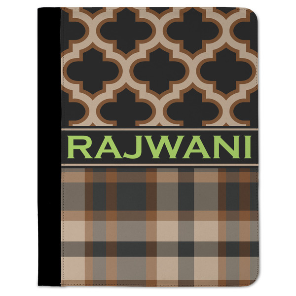 Custom Moroccan & Plaid Padfolio Clipboard (Personalized)