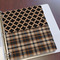 Moroccan & Plaid Page Dividers - Set of 5 - In Context