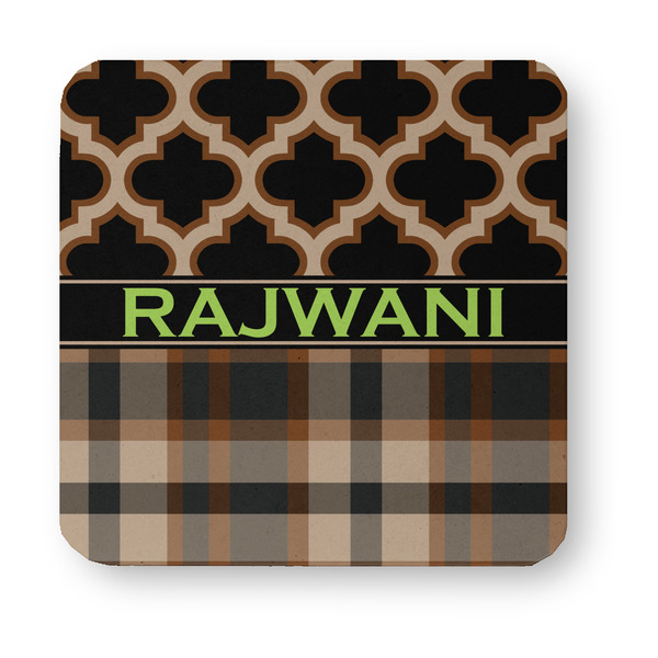 Moroccan & Plaid Paper Coasters - Approval