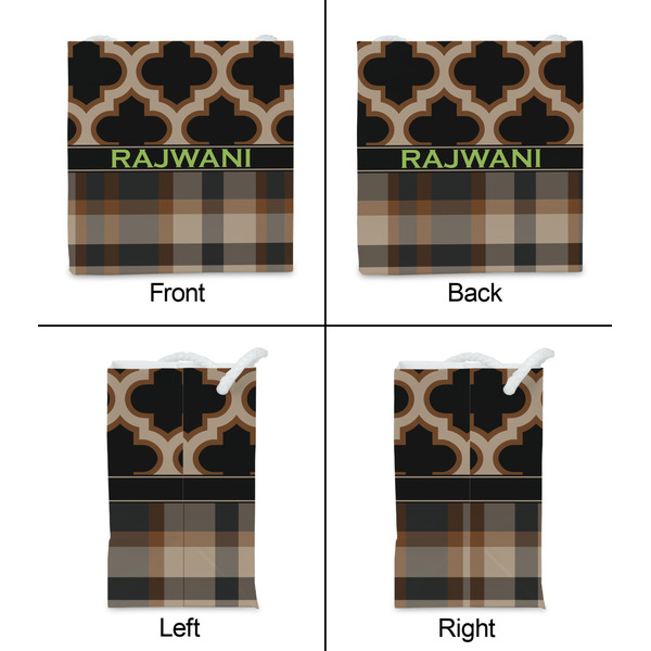 Moroccan & Plaid Party Favor Gift Bag - Matte - Approval