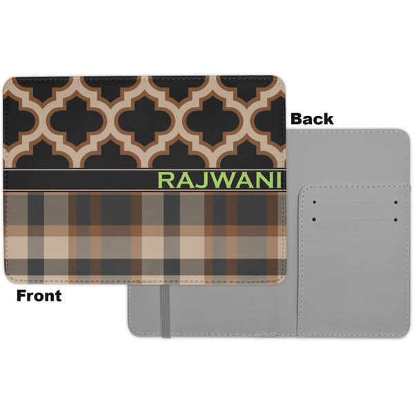 Moroccan & Plaid Passport Holder - Apvl
