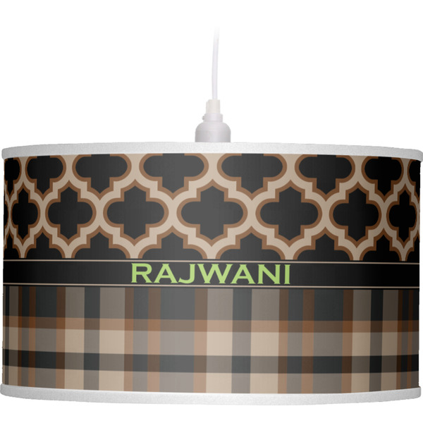 Moroccan & Plaid Pendant Lamp Shade