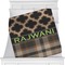 Moroccan & Plaid Minky Blanket (Personalized)