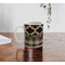 Moroccan & Plaid Personalized Coffee Mug - Lifestyle