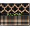 Moroccan & Plaid Personalized Door Mat - 24x18 (APPROVAL)