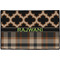Moroccan & Plaid Personalized Door Mat - 36x24 (APPROVAL)