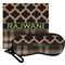 Moroccan & Plaid Eyeglass Case & Cloth (Personalized)