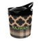 Moroccan & Plaid Personalized Plastic Ice Bucket