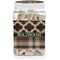 Moroccan & Plaid Dog Treat Jar (Personalized)