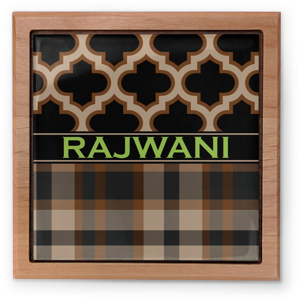 Moroccan & Plaid Pet Urn - Apvl