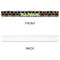 Moroccan & Plaid Plastic Ruler - 12" - APPROVAL