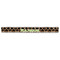 Moroccan & Plaid Plastic Ruler - 12" - FRONT