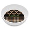 Moroccan & Plaid Melamine Bowl - Side and center