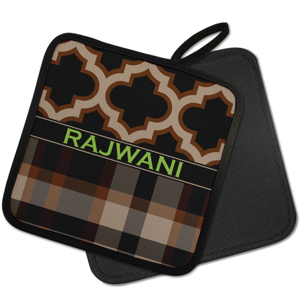 Moroccan & Plaid Pot Holders - PARENT MAIN
