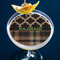 Moroccan & Plaid Printed Drink Topper - XLarge - In Context