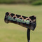 Moroccan & Plaid Putter Cover - On Putter