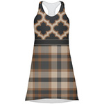 Moroccan & Plaid Racerback Dress (Personalized)