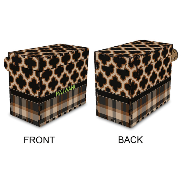 Moroccan & Plaid Recipe Box - Full Color - Approval