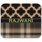 Moroccan & Plaid Rectangular Mouse Pad - APPROVAL