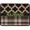 Moroccan & Plaid Rectangular Trailer Hitch Cover (Personalized)