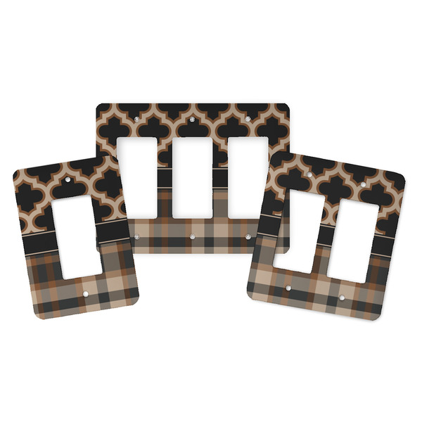 Moroccan & Plaid Rocker Light Switch Covers - Parent - ALL VARIATIONS