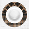 Moroccan & Plaid Round Linen Placemats - LIFESTYLE (single)