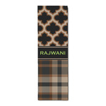 Moroccan & Plaid Runner Rug - 3.66'x8' (Personalized)