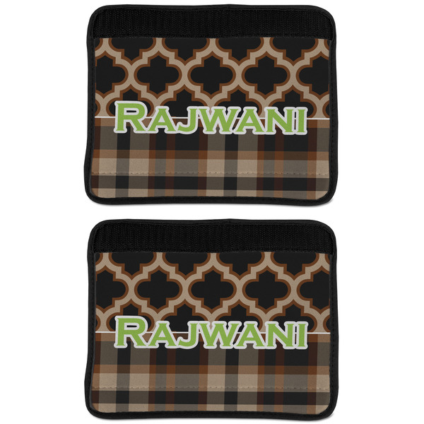 Moroccan & Plaid Seat Belt Cover (APPROVAL Update)