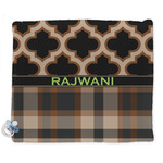 Moroccan & Plaid Security Blanket (Personalized)
