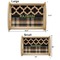Moroccan & Plaid Serving Tray Wood Sizes