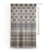 Moroccan & Plaid Sheer Curtain