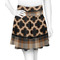 Moroccan & Plaid Skater Skirt - 2X Large