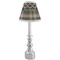 Moroccan & Plaid Small Chandelier Lamp - LIFESTYLE (on candle stick)