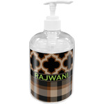Moroccan & Plaid Acrylic Soap & Lotion Bottle (Personalized)