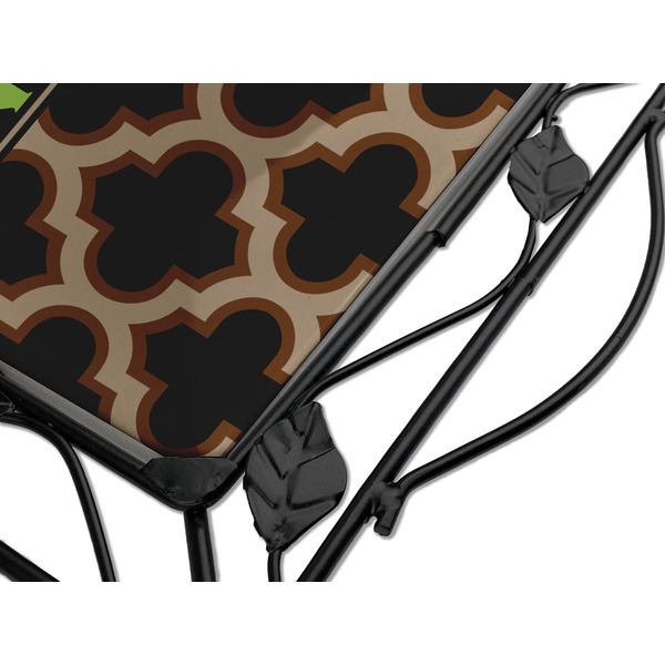 Moroccan & Plaid Square Trivet - Detail