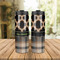 Moroccan & Plaid Stainless Steel Tumbler - Lifestyle