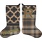 Moroccan & Plaid Stocking - Double-Sided - Approval